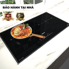 Bếp đôi điện từ Nagakawa UltraSlim NK2C29MB