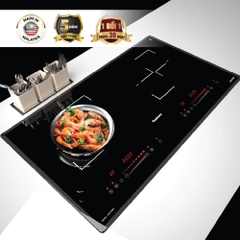 Bếp điện từ đôi Inverter Nagakawa NAG1202M công suất 4400W