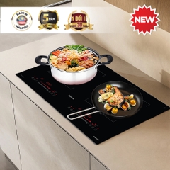 Bếp điện từ đôi Inverter Nagakawa NDI9193 công suất 4000W