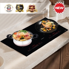 Bếp điện từ đôi Inverter Nagakawa NDI9196 công suất 4000W