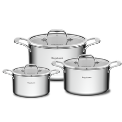Bộ nồi inox Nagakawa Haru NAG1355