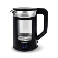 Ấm siêu tốc thủy tinh 1.7L Nagakawa NAG0317