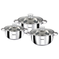 Bộ nồi inox 4 đáy Nagakawa NAG1304