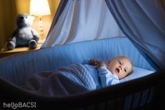Kinh nghiệm nuôi con: Bé khóc đêm nhiều phải làm sao?