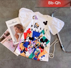 006 Đầm thun in 3D 27kg-37kg