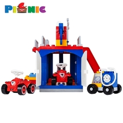 Bộ ráp hình Gara sửa xe của Big Bobby