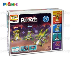Bộ ráp hình Robot Scooter có động cơ (123pcs)