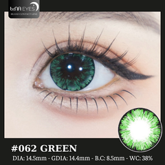 (Luna Eyes) 062 GREEN - size to