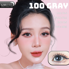 (Luna Eyes) 100 Gray - Size to