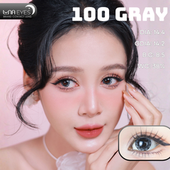 (Luna Eyes) 100 Gray - Size to