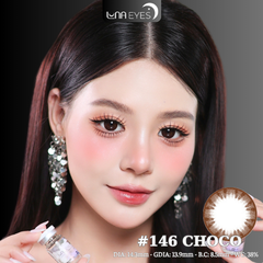 (Luna Eyes) 146 CHOCO - size vừa