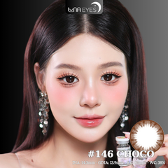 (Luna Eyes) 146 CHOCO - size vừa