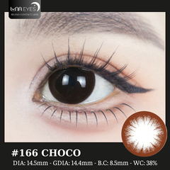 (Luna Eyes) 166 CHOCO - size to