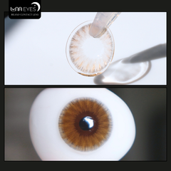 (Luna Eyes) 271 BROWN - size vừa