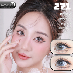 (Luna Eyes) 271 GRAY - size vừa