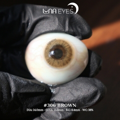 (Luna Eyes) 306 BROWN - size nhỏ