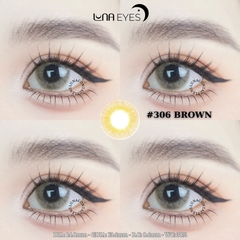 (Luna Eyes) 306 BROWN - size nhỏ