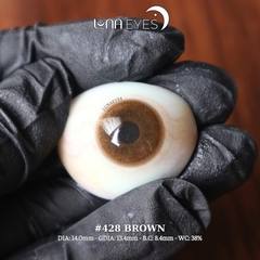 (Luna Eyes) 428 BROWN - size nhỏ