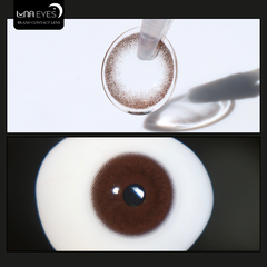(Luna Eyes) 428 CHOCO - size nhỏ