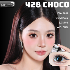 (Luna Eyes) 428 CHOCO - size nhỏ