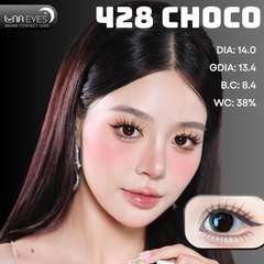 (Luna Eyes) 428 CHOCO - size nhỏ
