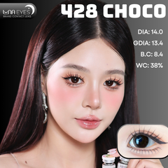 (Luna Eyes) 428 CHOCO - size nhỏ