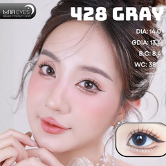 (Luna Eyes) 428 GRAY - Size nhỏ