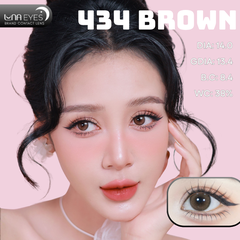 (quà tặng) 434 BROWN - size nhỏ