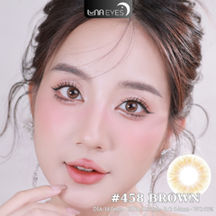(quà tặng) 458 BROWN - size nhỏ