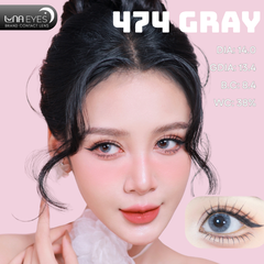 (Luna Eyes) 474 GRAY - size nhỏ