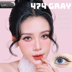 (Luna Eyes) 474 GRAY - size nhỏ