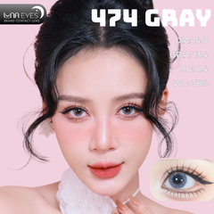 (Luna Eyes) 474 GRAY - size nhỏ