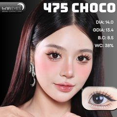 (Luna Eyes) 475 CHOCO - size nhỏ