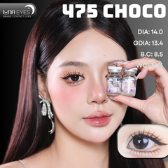 (Luna Eyes) 475 CHOCO - size nhỏ
