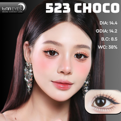 (Luna Eyes) 523 CHOCO - size to