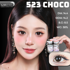 (Luna Eyes) 523 CHOCO - size to