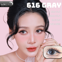 (Luna Eyes) 616 GRAY - size nhỏ