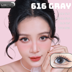 (Luna Eyes) 616 GRAY - size nhỏ
