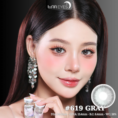(Luna Eyes) 619 GRAY - size nhỏ