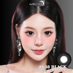 (Luna Eyes) 638 BLACK - size to