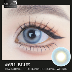 (Luna Eyes) 651 BLUE - size nhỏ