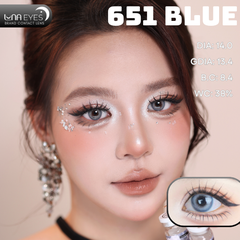 (Luna Eyes) 651 BLUE - size nhỏ