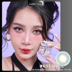 (Luna Eyes) 651 BLUE - size nhỏ