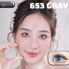 (quà tặng) 653 GRAY - size nhỏ