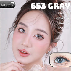 (quà tặng) 653 GRAY - size nhỏ