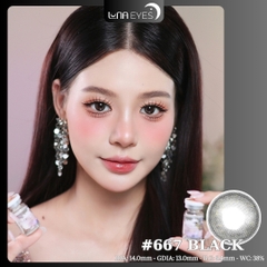 (quà tặng) 667 BLACK - size nhỏ