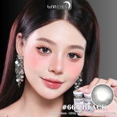 (quà tặng) 667 BLACK - size nhỏ