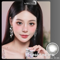 (quà tặng) 667 BLACK - size nhỏ
