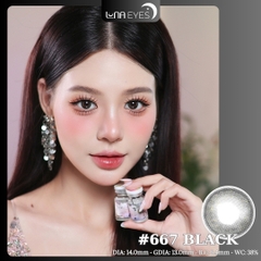 (quà tặng) 667 BLACK - size nhỏ
