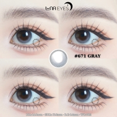 (Luna Eyes) 671 GRAY - size nhỏ
